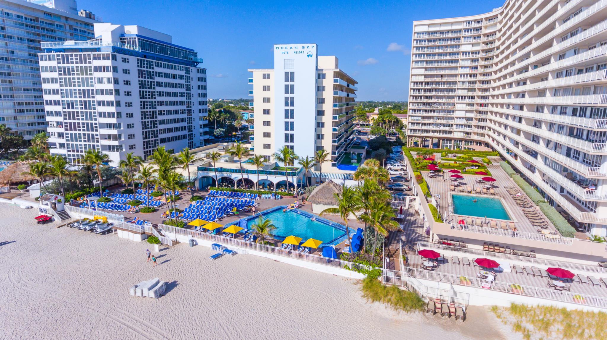 Ocean Sky Hotel & Resort Fort Lauderdale Exteriér fotografie