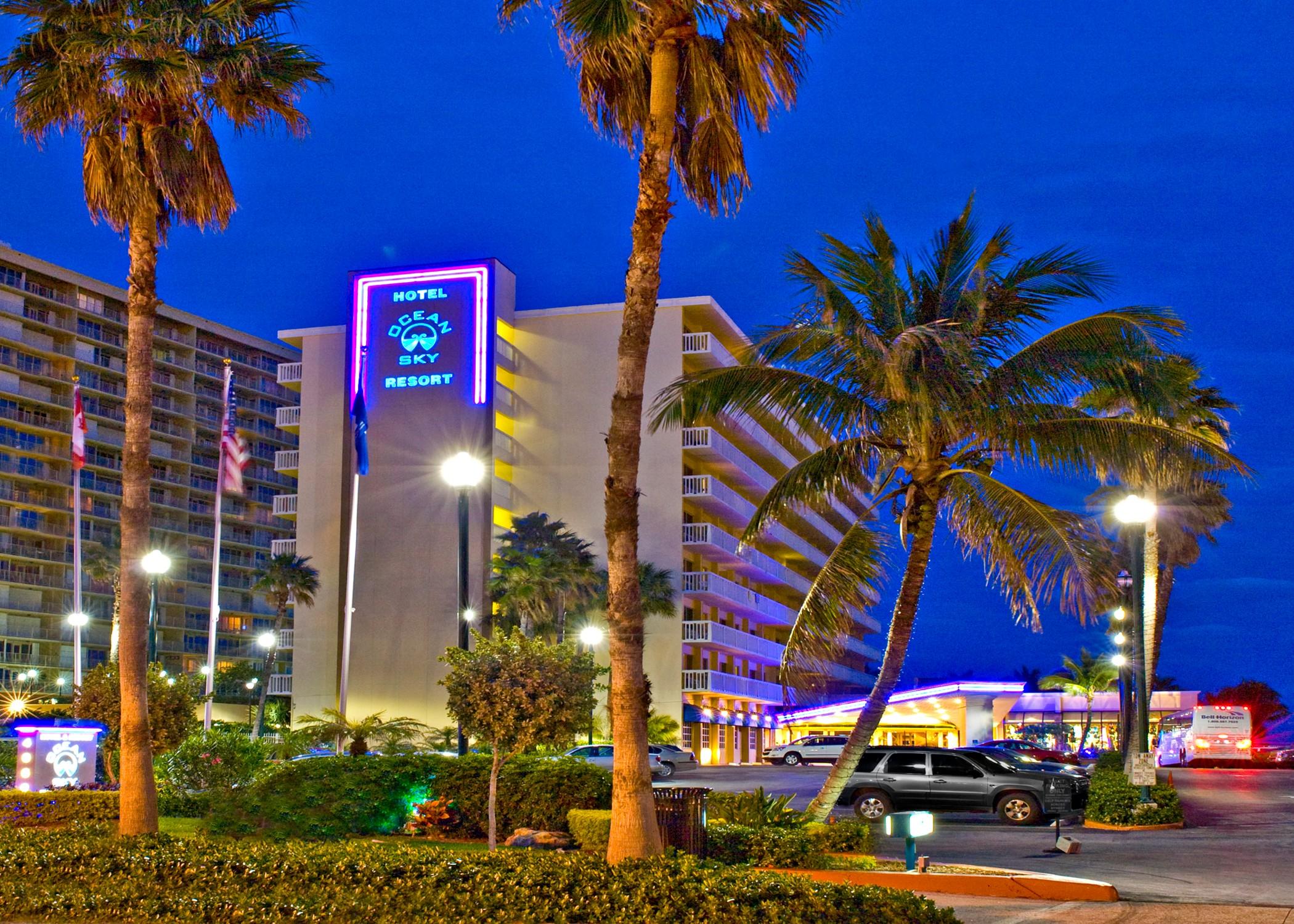 Ocean Sky Hotel & Resort Fort Lauderdale Exteriér fotografie