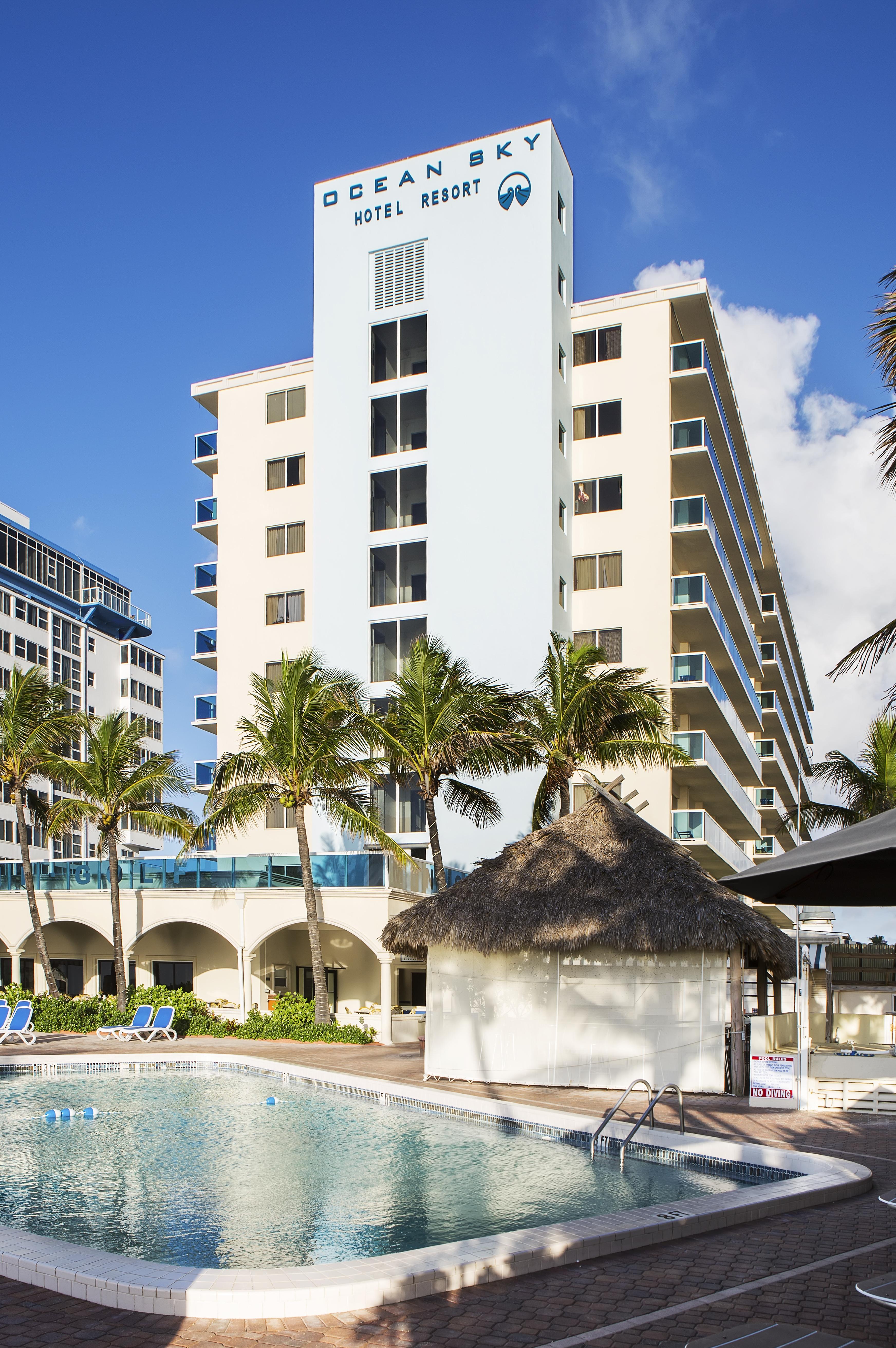 Ocean Sky Hotel & Resort Fort Lauderdale Exteriér fotografie